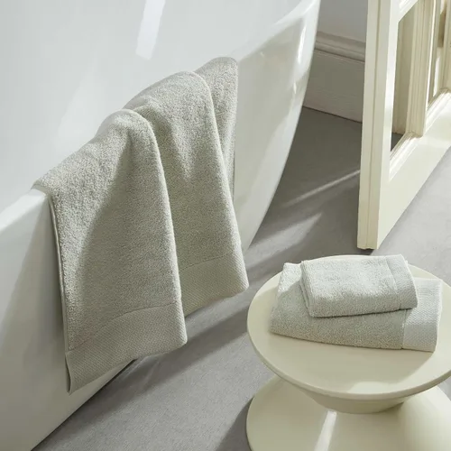 Miniatura 5 de Calvin Klein - Juego de toallas de baño, Suaves y absorbentes, Esenciales para el baño, Construcción sin torsión, Certificado Oeko-Tex