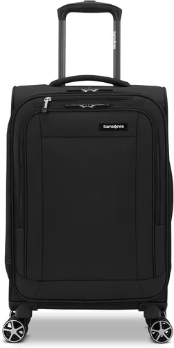 Miniatura 2 de Samsonite Saire LTE Softside - Maleta expansible con ruedas giratorias, Negro