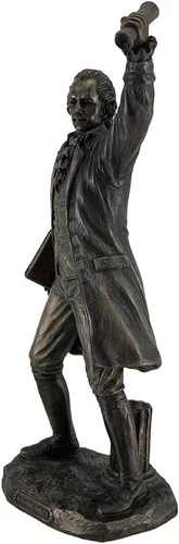 Miniatura 2 de Veronese Design Alexander Hamilton - Figura de escultura de estatua, pintada a mano, de resina fundida en frío, coleccionable