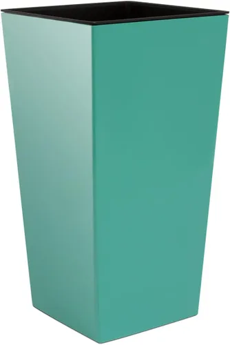 Miniatura 40 de Prosper Plast DURS125-S433 Urbi - Maceta cuadrada (5.0 x 5.0 x 7.9 in), color gris
