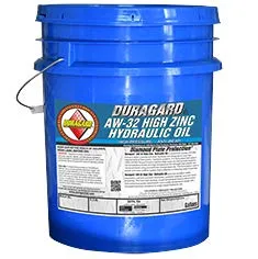 Duragard AW32 - Aceite hidráulico HVI de alta calidad de zinc - Cubo de 5 galones (DTE 24, TELLUS S2 MX 32, reemplazo Rando HD 32)