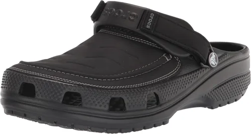 Crocs Zuecos Yukon Vista Ii Literide para hombre Negro/Gris (Slate Grey)