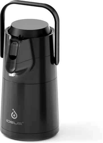 Miniatura 18 de IDEUS Jarra térmica para café 68oz (2,000ml), Jarra de acero inoxidable de doble pared aislada al vacío, Jarra de agua, servidor de café