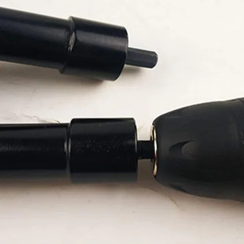 Miniatura 6 de JIANWEI Accesorio de taladro de ángulo recto de 0.031-0.394 in, extensión de curva de perforación de 90 grados, herramienta de extensión de taladro