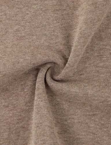Miniatura 5 de Timeson - Sudadera tipo túnica de manga larga con solapa y botones para mujer