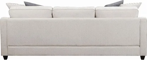 Miniatura 6 de Coaster Home Furnishings Mcloughlin - Sofá modular tapizado con brazos inclinados, respaldo acolchado y patas de bloque cónicas - Sala de estar