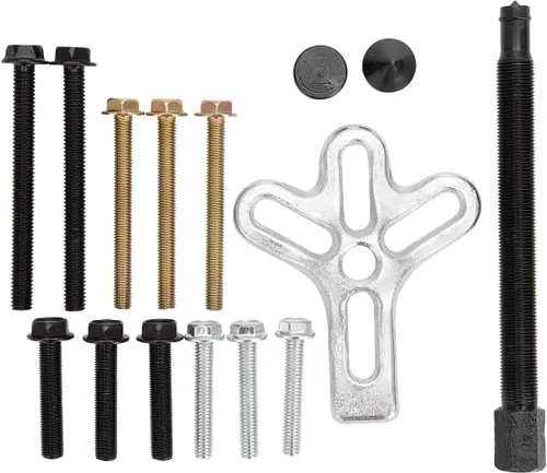 OEMTOOLS 25053 Juego de extractor de equilibrador armónico resistente, reparación y mantenimiento del motor, construcción duradera de acero aleado,