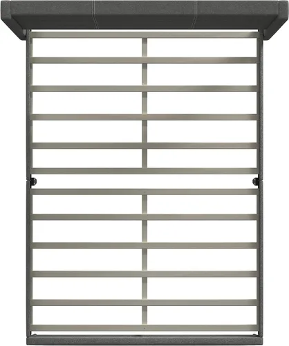 Miniatura 5 de Glenwillow Home Pax - Base de cama tapizada con plataforma tapizada, respaldo de alas, base de colchón, soporte de listones de madera, no necesita