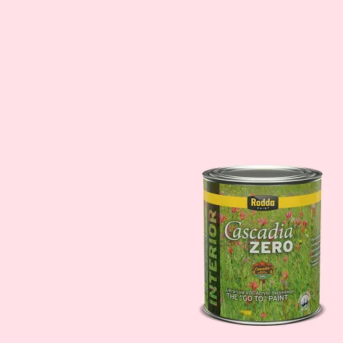 Miniatura 189 de Rodda Paint CASCADIA ZERO - Pintura satinada e imprimación para interiores en uno, 1 galón, Lady Flower Flor de señora