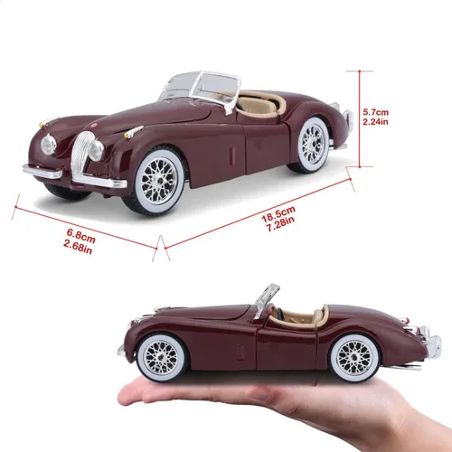 Miniatura 8 de Bijoux 120 Roadster XK Jaguar (escala 1/24), Color aleatorio