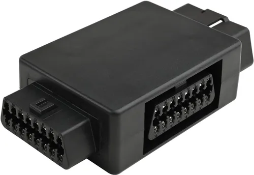 Miniatura 7 de iKKEGOL Pocket OBD2 Splitter Adapter Full 16 Pin 1 Macho a 3 Hembra OBD Cable Convertidor Conector (negro)