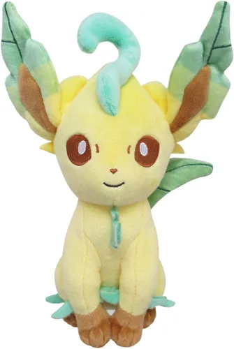Miniatura 2 de Sanei PP123 Pokemon Colección All Star - Peluche de Leafeon