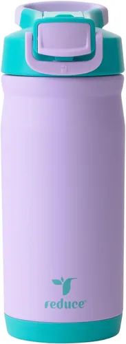 Miniatura 10 de Reduce Hydrate Pro Kids - Botella de agua aislada de acero inoxidable de 14 onzas con pajilla, vaso a prueba de derrames para niños, retención