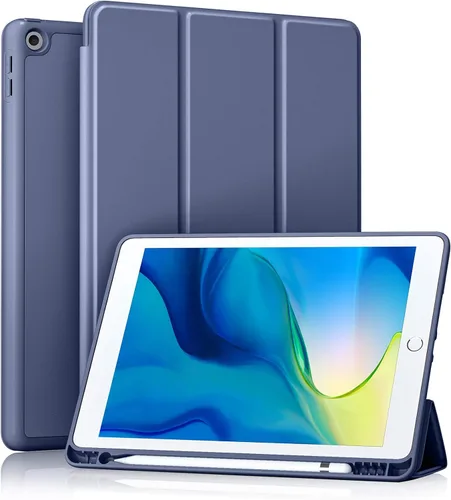 Miniatura 9 de Akkerds - Funda Compatible con iPad de 10.2 Pulgadas 2021/2020/2019, para iPad de 9ª/8ª/7ª Generación con Soporte para Lápiz, Funda Protectora