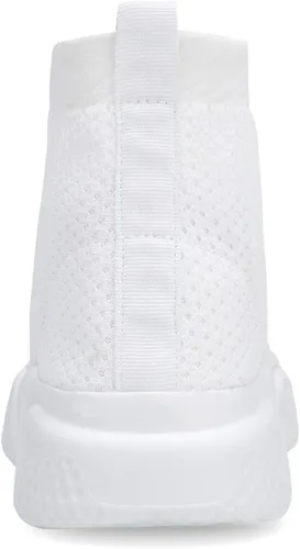 Miniatura 5 de CHUI Tenis de moda para niños, zapatos de calcetín para niñas, zapatos altos sin cordones para niños