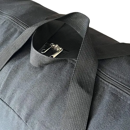 Miniatura 18 de Bolsa de lona de almacenamiento extra grande para viajes, bolsa de lona de viaje gigante de gran tamaño negra
