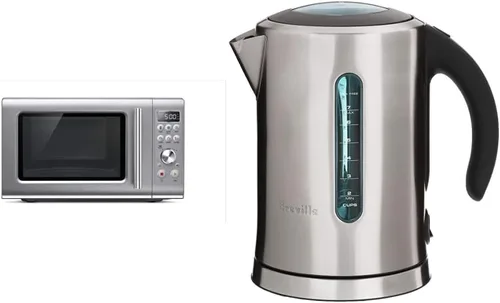 Miniatura 7 de Breville BMO650SIL - Horno de microondas para encimera de cierre suave, color plateado