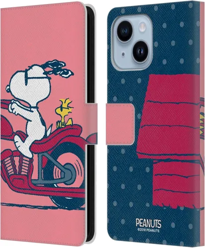 Miniatura 106 de Head Case Designs Funda de piel con licencia oficial de Peanuts Snoopy & Woodstock Balloon Halfs and Laughs para Apple iPhone 7/8/SE 2020 y 2022