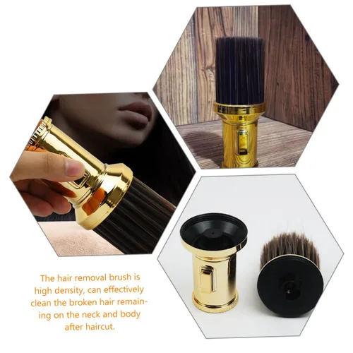 Miniatura 7 de Beaupretty Cepillo de pelo roto para peluqueros y salones, cerdas de alta densidad para cortes de pelo rápidos, mango duradero para uso personal
