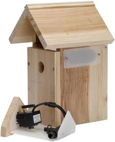 Miniatura 8 de Casa de pájaros inteligente con cámara – Caja de pájaros para exteriores WiFi HD de 1440p Caja nido para petirrojos, llaves, golondrinas