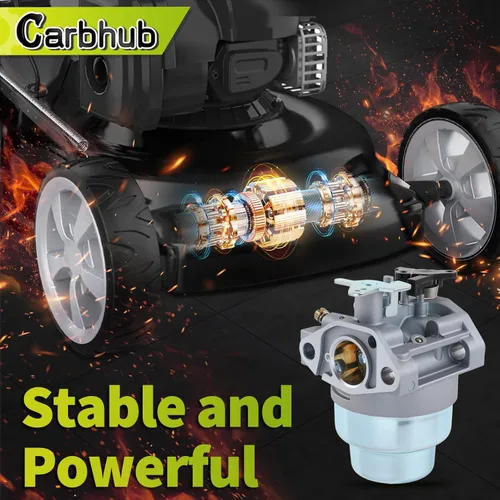 Miniatura 4 de Carbhub Carburador GCV160 para Honda GCV160 GCV160A GCV160LA GCV160LE HRB216 HRS216 HRT216 HRZ216 Reemplaza 16100-ZM0-804 16100-ZM0-802