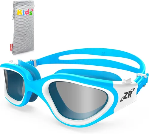 Miniatura 17 de ZIONOR Gafas de natación para niños, G1 MINI con protección UV, polarizadas, antivaho, para edades de 6 a 14 años A2