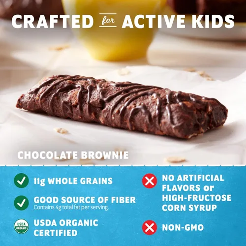 Miniatura 6 de Zbar - Brownie de chocolate - Barras de snack energéticas horneadas suavemente - Sin OMG - 11g de granos integrales - Barras de granola orgánicas
