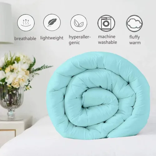 Miniatura 2 de Premium Collection - Edredón alternativo de diamante de 1600 hilos, tamaño individual XL, 68 x 92 pulgadas, 1 pieza para todas las estaciones