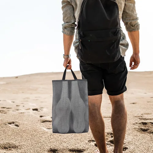 Miniatura 6 de Fixwal Bolsas de zapatos para viajes, Negro