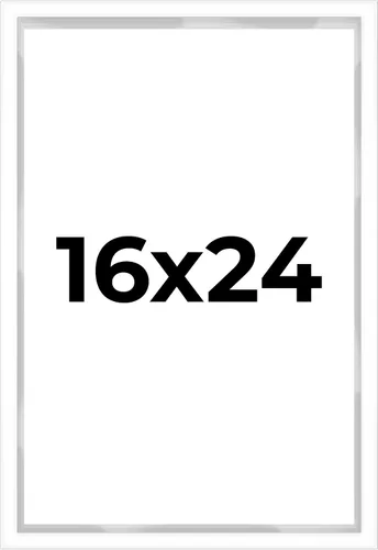 Miniatura 108 de Caja de sombra de 10 x 24 pulgadas, marco blanco contemporáneo – Tamaño interior 10 x 24 x 1 pulgada de profundidad – El marco blanco está hecho