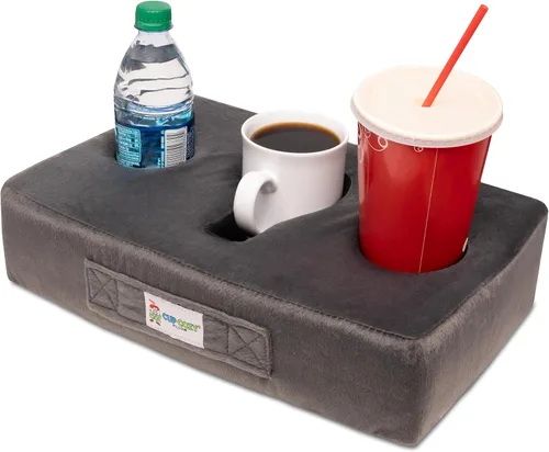 Miniatura 11 de Cup Cozy Pillow (amarillo) como se ve en la televisión, el mejor portavasos del mundo. Mantén tus bebidas cerca y evita derrames. Utilízalo