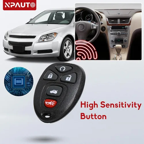 Miniatura 6 de Llavero de repuesto para Chevrolet Cobalt 06-10, Chevy Malibu 04-12, Pontiac G5 07-09, 05-10 G6, 05-08 Grand Prix, 07-10 Saturn Aura Sky, 05-09