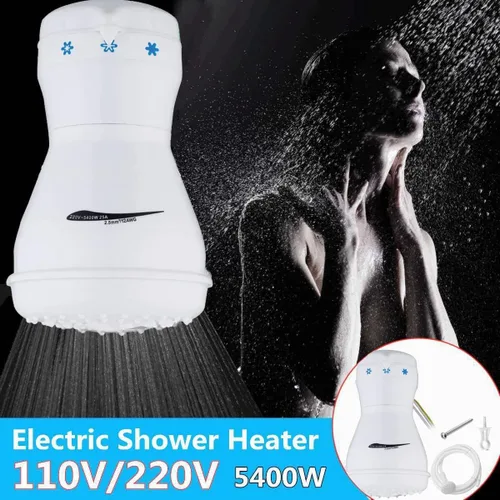 Miniatura 4 de Calentador de agua instantáneo Ducha eléctrica 110V Calentador de agua sin tanque eléctrico eléctrico instantáneo de agua caliente calentador