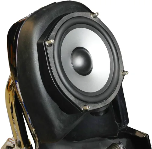 Miniatura 3 de Hogtunes Kit de woofer FL-7W de 7" para modelos Harley-Davidson Touring con bajadores de carenado ventilados