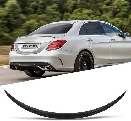 Miniatura 18 de SCITOO Spoiler Wing GT Style Universal 52" ABS Brillante Carbono Aspecto Trasero Alerón Alerón