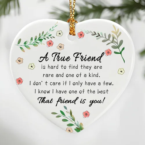 Un verdadero amigo es difícil de encontrar, son raros y únicos en su especie - Regalo de cumpleaños, Navidad, amistad | Regalos para la mejor amiga,