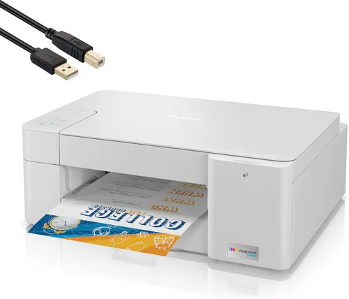 Brother MFC-J1215W INKvestment Tank Impresora inalámbrica de inyección de tinta todo en uno a color para oficina en casa, impresión, copia, escaneo,
