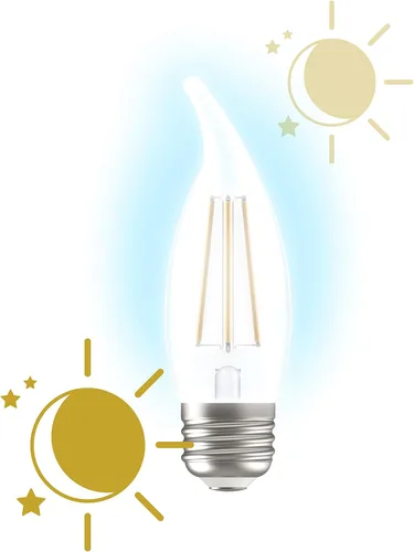 Miniatura 11 de GE LED+ CA11 Bombillas LED para exteriores del atardecer al amanecer, luces de seguridad exteriores con encendido/apagado automático, luz diurna