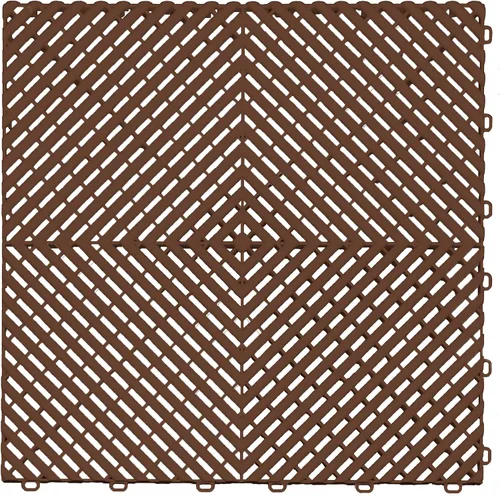 Miniatura 44 de Swisstrax Ribtrax PRO Azulejos Entrelazados para Piso de Garaje, 15.75 x 15.75 Pulgadas, Negro Azabache, Juego de 24 Piezas