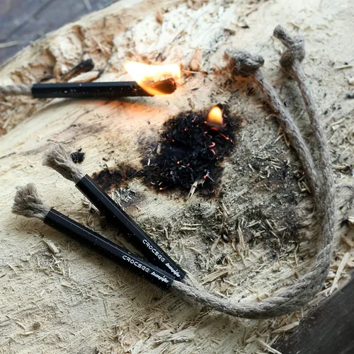 Miniatura 8 de Survival Wick - Kit de manguitos de tubo de fuelle impermeable y aluminio para arranque de incendios
