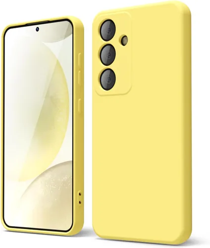 Miniatura 443 de oakxco Funda para teléfono Samsung Galaxy S21 Ultra con agarre de silicona líquida, bonita funda delgada y delgada de goma suave de TPU lisa