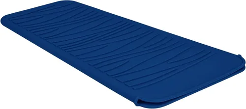 Miniatura 16 de Alfombrilla de viaje de silicona resistente al calor para plancha de pelo (1 paquete, rosa malva, 11 x 5.3 pulgadas)