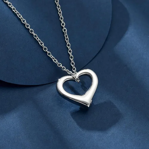 Miniatura 3 de constantlife Joyería de cremación para cenizas – Colgante de corazón conmemorativo collar de urna conmemorativa soporte para cenizas de acero