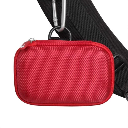 Miniatura 6 de Hermitshell Estuche rígido de viaje para KLIQ MetroPitch - Metrónomo Tuner (rojo)