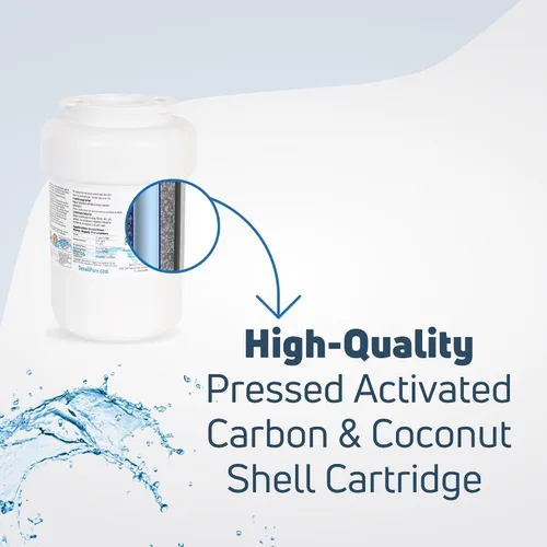 Miniatura 4 de Paquete de 2 filtros de agua de repuesto para refrigerador Hotpoint HSM25GFRESA - Compatible con Hotpoint MWF, MWFP cartucho de filtro de agua