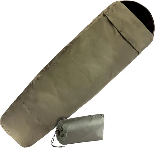 Miniatura 8 de Mil-Tec Trilaminate - Funda para saco de dormir resistente al agua, ligera, transpirable, para exteriores, camping, senderismo, corte generoso
