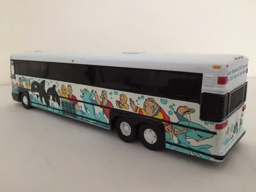 Miniatura 3 de Corgi MCI Gray Line of Anheim Pacific Coast-San Diego, CA Seaworld Modelo de autobús fundido a troquel 1:50 Escala-Nuevo en la caja!