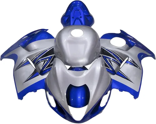 Miniatura 15 de Inyección ABS Chameleon Green Blue Kit de carenado apto para 1997-2007 Suzuki GSXR1300 Hayabusa Carenados GSX-R1300 97 98 99 01 02 03 04 05 06 07