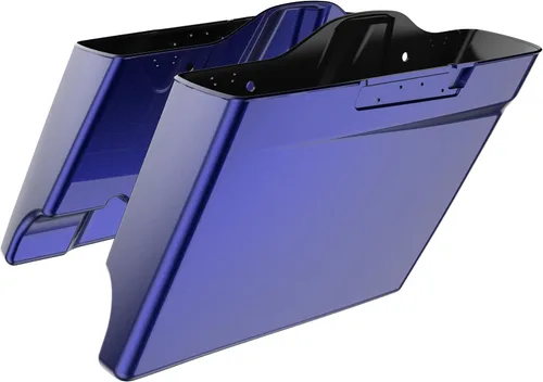 Miniatura 7 de Alforjas extendidas para Harley Touring Street Glide, Electra Glide, Road Glide 2014-2023 (whisky ámbar)