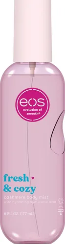 Miniatura 11 de eos Spray corporal de cachemira, granada y frambuesa, spray corporal para mujeres, niebla para el cabello, afrutada, hidratante, ácido hialurónico